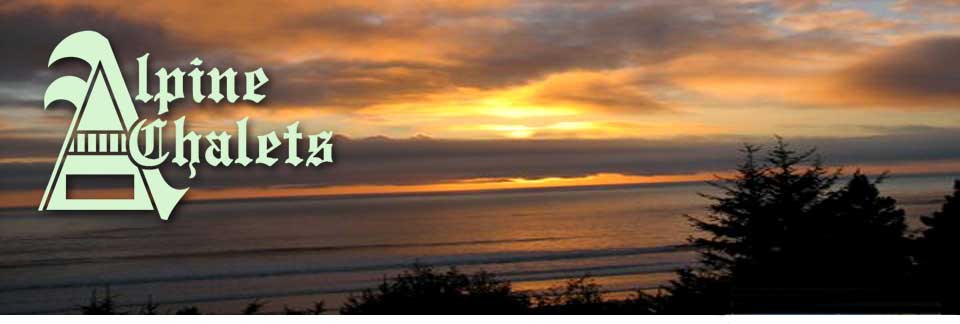 Depoe Bay Oregon Vacation Lodging at Alpine Chalets in Otter Rock, pet friendly lodging on the Oregon Coast