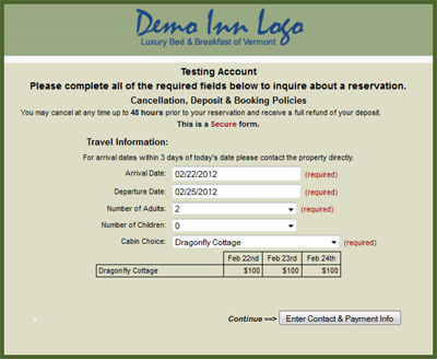 availability online features comparison chart room availability chart